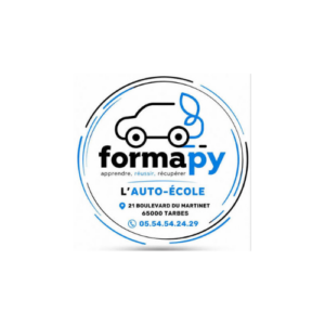 Logo Formapy auto-école Tarbes